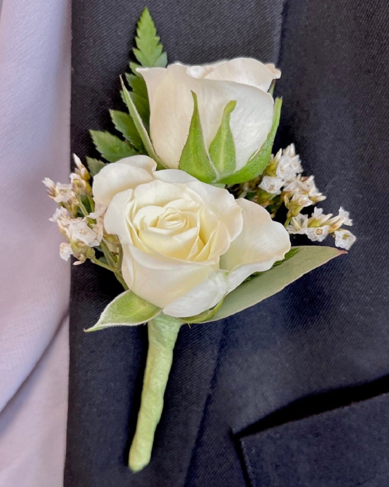 Matching Boutonniere